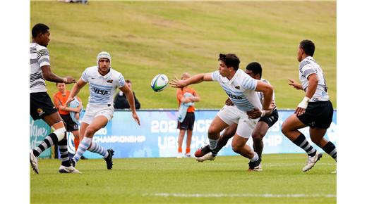 LOS PUMITAS GOLEARON A FIJI EN LA DESPEDIDA DEL OCEANIA U20 RUGBY CHAMPIONSHIP