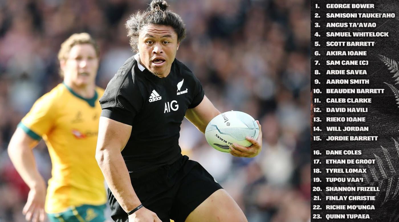 EL REGRESO DE UNA JOVEN ESTRELLA: ESTE ES EL EQUIPO DE LOS ALL BLACKS PARA VISITAR A SUDÁFRICA ESTE SÁBADO