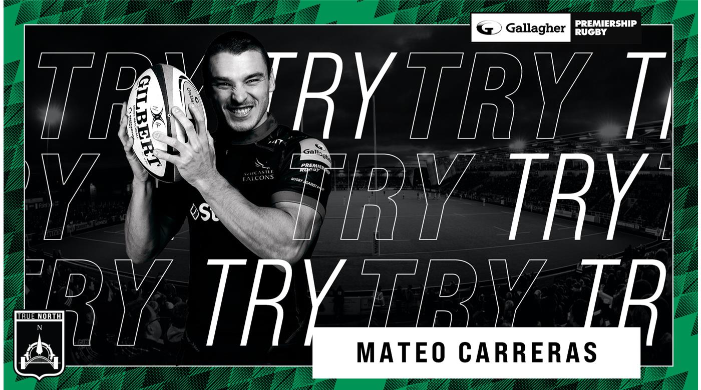 MATEO CARRERAS LE DIO EL PUNTO BONUS A NEWCASTLE FALCONS EN LA ÚLTIMA JUGADA