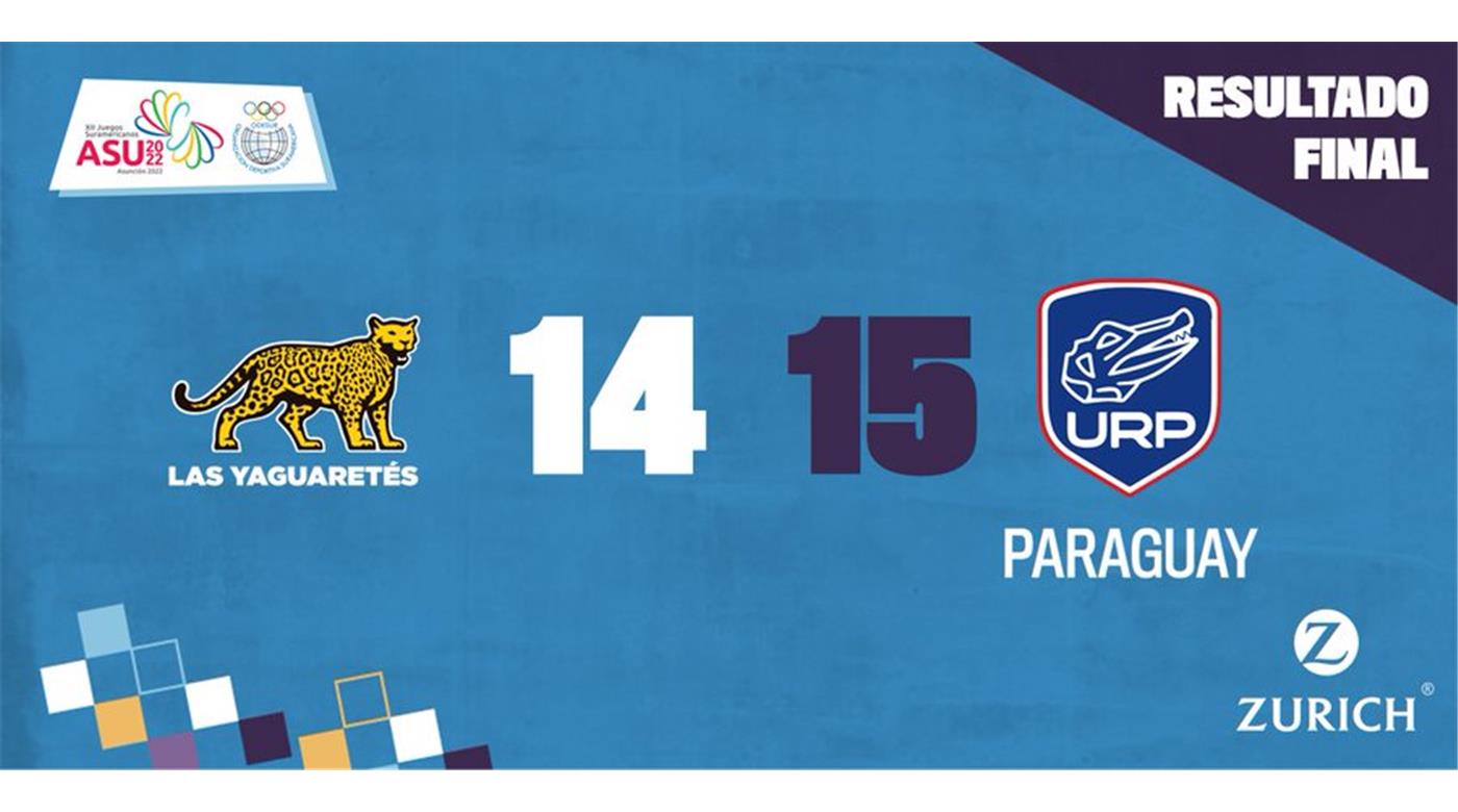 LAS YAGUARETÉS CAYERON EN LA SEMIFINAL ANTE PARAGUAY Y VAN POR EL TERCER PUESTO