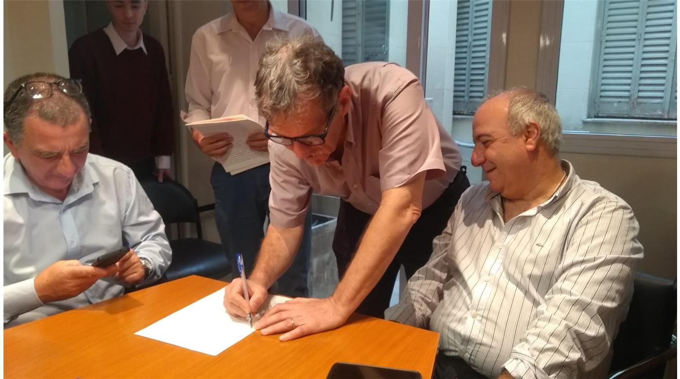 SE FIRMÓ LA CONSTITUCIÓN DE LA ASOCIACIÓN DE PERIODISTAS Y FOTÓGRAFOS DE RUGBY DE LA REPÚBLICA ARGENTINA  APEFORA