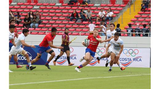 LOS PUMAS 7S CAYERON FRENTE A CHILE EN EL DEBUT DEL SEVEN DE COSTA RICA 