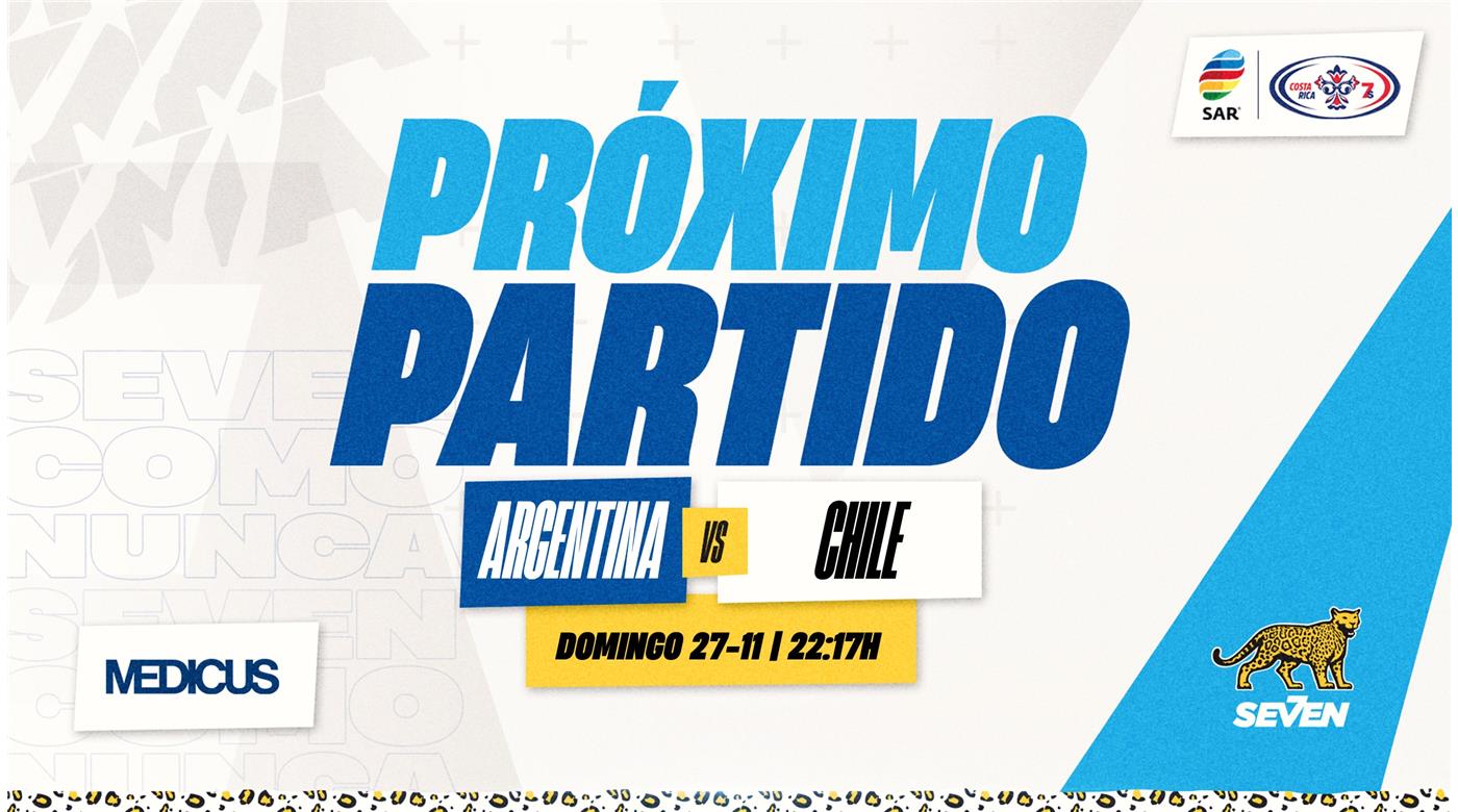 LOS PUMAS 7S JUGARÁN LA FINAL CON CHILE EN EL SEVEN DE COSTA RICA