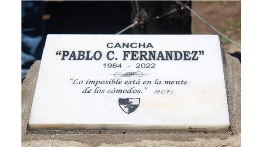 HOMENAJE EN SPORTING DE MDQ: LA CANCHA 1 DE LA VILLA MARISTA SE LLAMARÁ PABLO FERNÁNDEZ