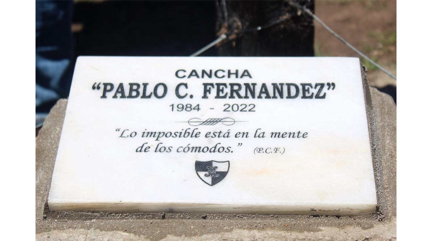 HOMENAJE EN SPORTING DE MDQ: LA CANCHA 1 DE LA VILLA MARISTA SE LLAMARÁ PABLO FERNÁNDEZ