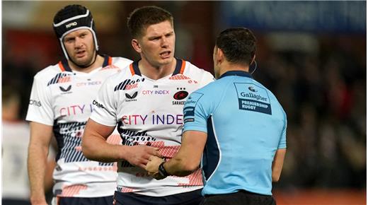 OWEN FARRELL PODRÍA PERDERSE EL DEBUT EN EL SEIS NACIONES