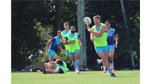 LOS PUMAS 7S ENTRENAN EN HAMILTON A LA ESPERA DEL COMIENZO DEL TORNEO
