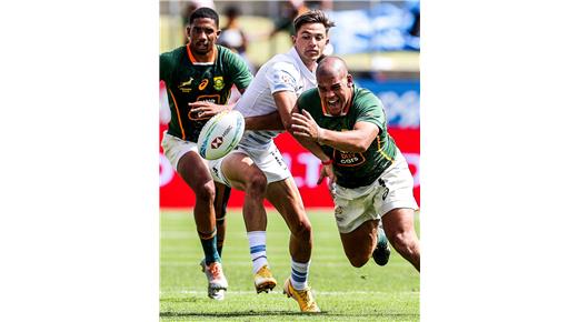 SUDÁFRICA VENCIÓ A LOS PUMAS 7S QUE FINALIZARON SEGUNDOS EN SU GRUPO Y JUGARÁN HOY ANTE FIJI POR LOS CUARTOS DE FINAL