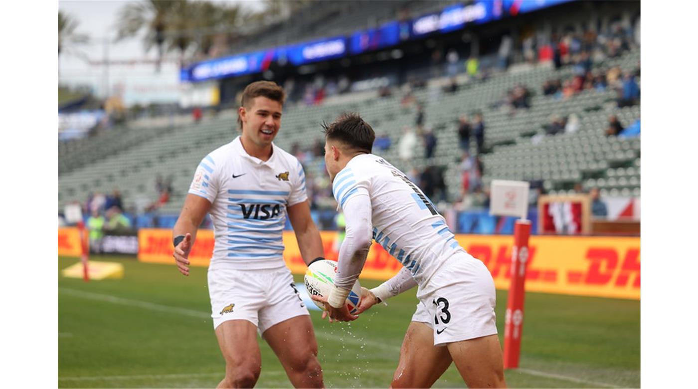 Gran triunfo de Los Pumas Seven ante Francia por 17 a 12.
