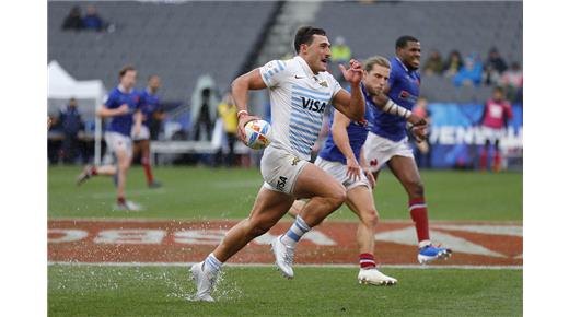LOS PUMAS SEVEN VENCIERON A SAMOA Y SON SEMIFINALISTAS ANTE FIJI