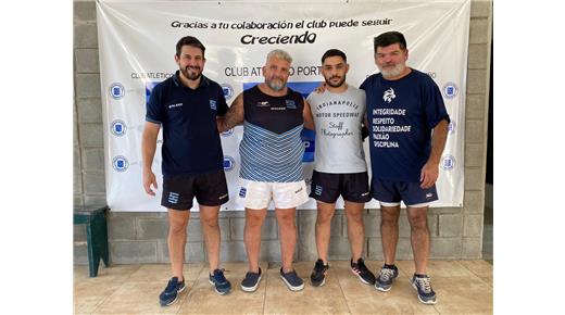 PORTEÑO ENTRENA FUERTE Y PIENSA EN EL ASCENSO 