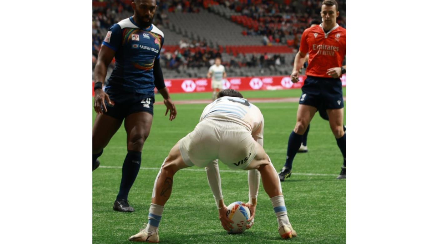 LOS PUMAS 7S NO DEJARON DUDAS FRENTE A JAPÓN EN VANCOUVER