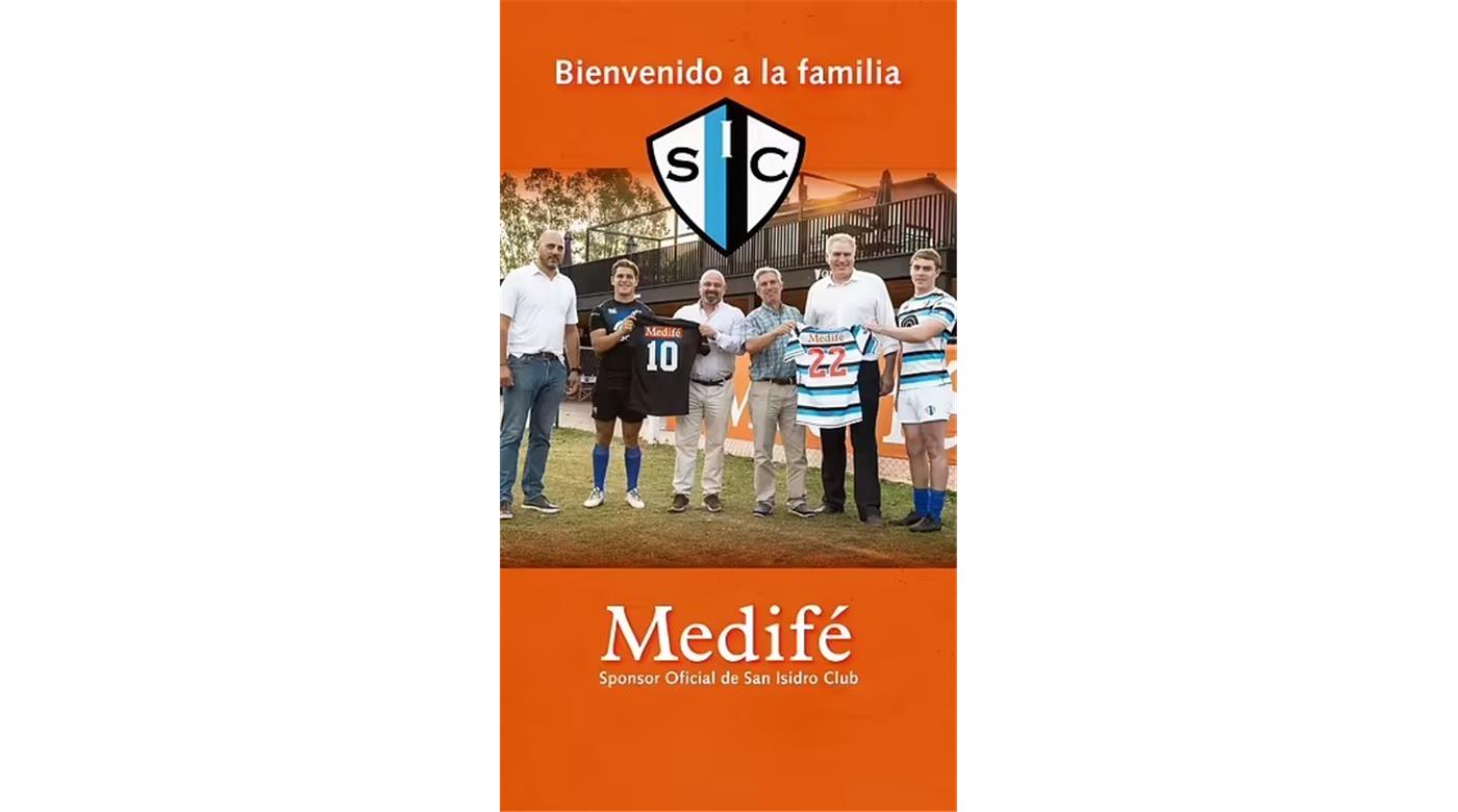 MEDIFÉ ES NUEVO SPONSORS DEL SAN ISIDRO CLUB