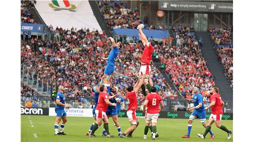 UN GALES RENOVADO LE GANÓ A ITALIA EN EL OLÍMPICO DE ROMA