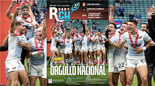 "ORGULLO NACIONAL": DISFRUTÁ LA REVISTA DE RUGBY CHAMPAGNE