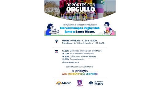 CIERVOS PAMPAS RUGBY Y LA INCLUSIÓN APOYADA POR EL BANCO DEL RUGBY