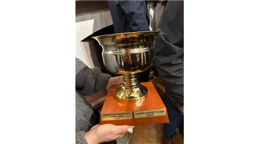 LANÚS RC RECIBIÓ EL PREMIO ESPÍRITU DEL RUGBY