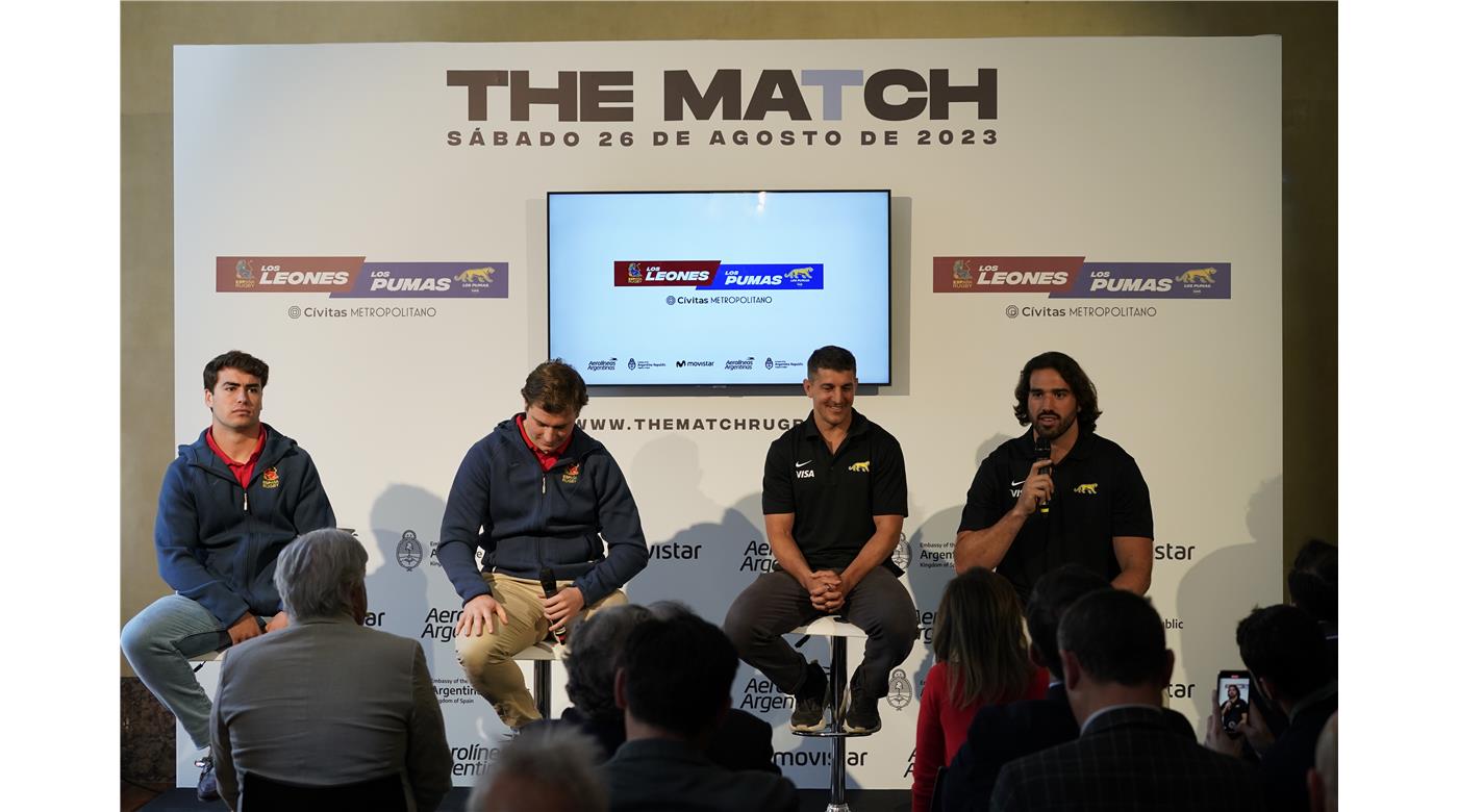 FUE DESIGNADO EL PLANTEL DE ESPAÑA PARA JUGAR CON LOS PUMAS 