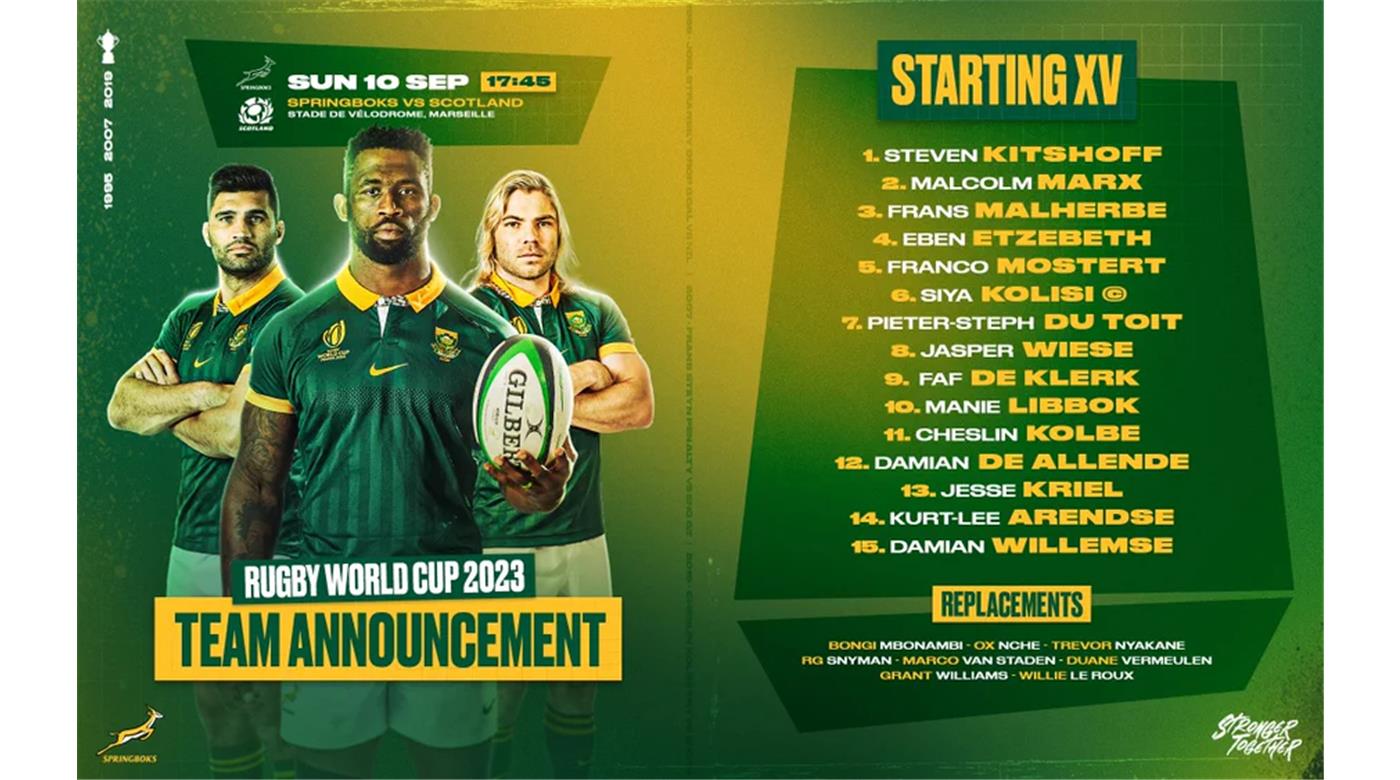 EL CAMPEÓN DEL MUNDO LISTO PARA ENFRENTAR A ESCOCIA