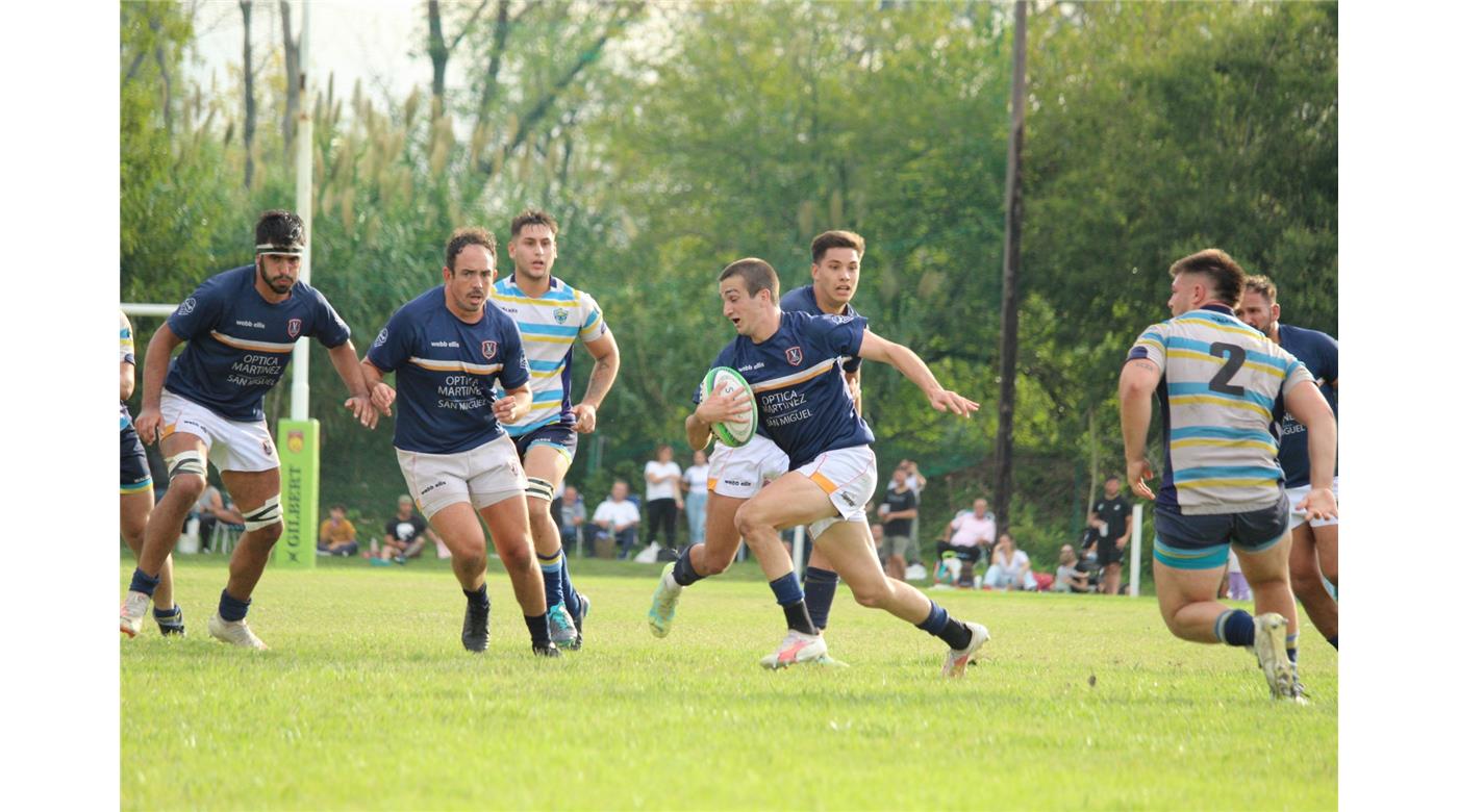 VICENTINOS LE GANÓ CON LO JUSTO A DEL SUR RUGBY Y SIGUE INVICTO