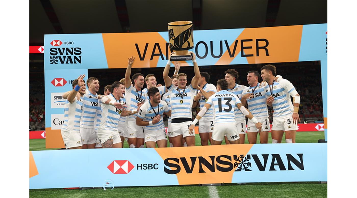 CIRCUITO MUNDIAL: CON LOS ONCE TÍTULOS GANADOS LA ARGENTINA QUEDÓ ENTRE LOS CINCO SELECCIONADOS MÁS GANADORES DE SEVEN