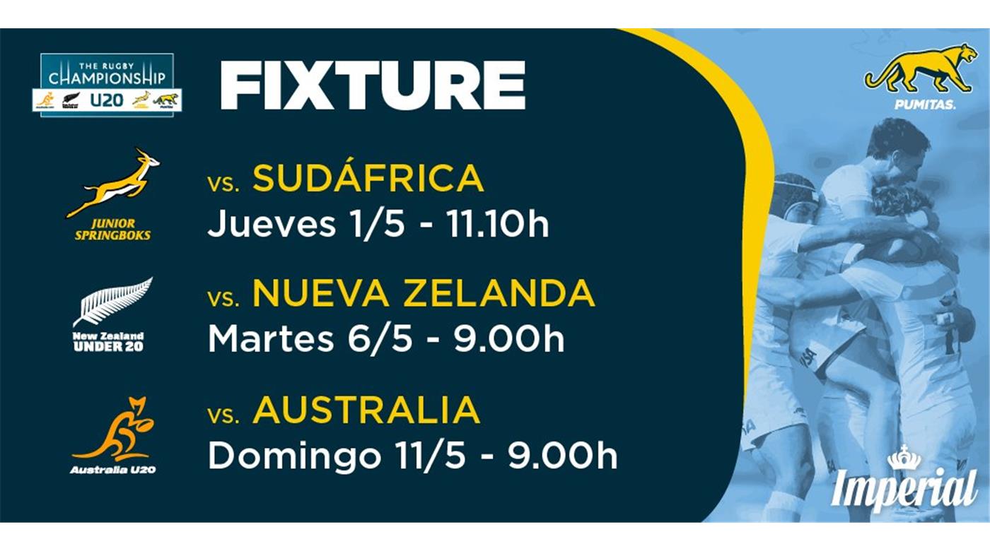 LOS PUMITAS CON EL FIXTURE CONFIRMADO PARA UN NUEVO CHAMPIONSHIP M20