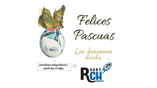 FELICES PASCUAS LES DESEA TODO EL EQUIPO DE RUGBY CHAMPAGNE