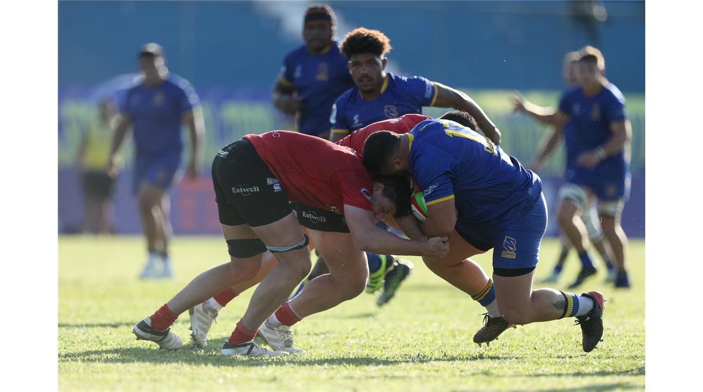 DOGOS XV GOLEÓ SIN ATENUANTES A COBRAS BRASIL RUGBY Y SE AFIANZA EN LOS PRIMEROS PUESTOS 