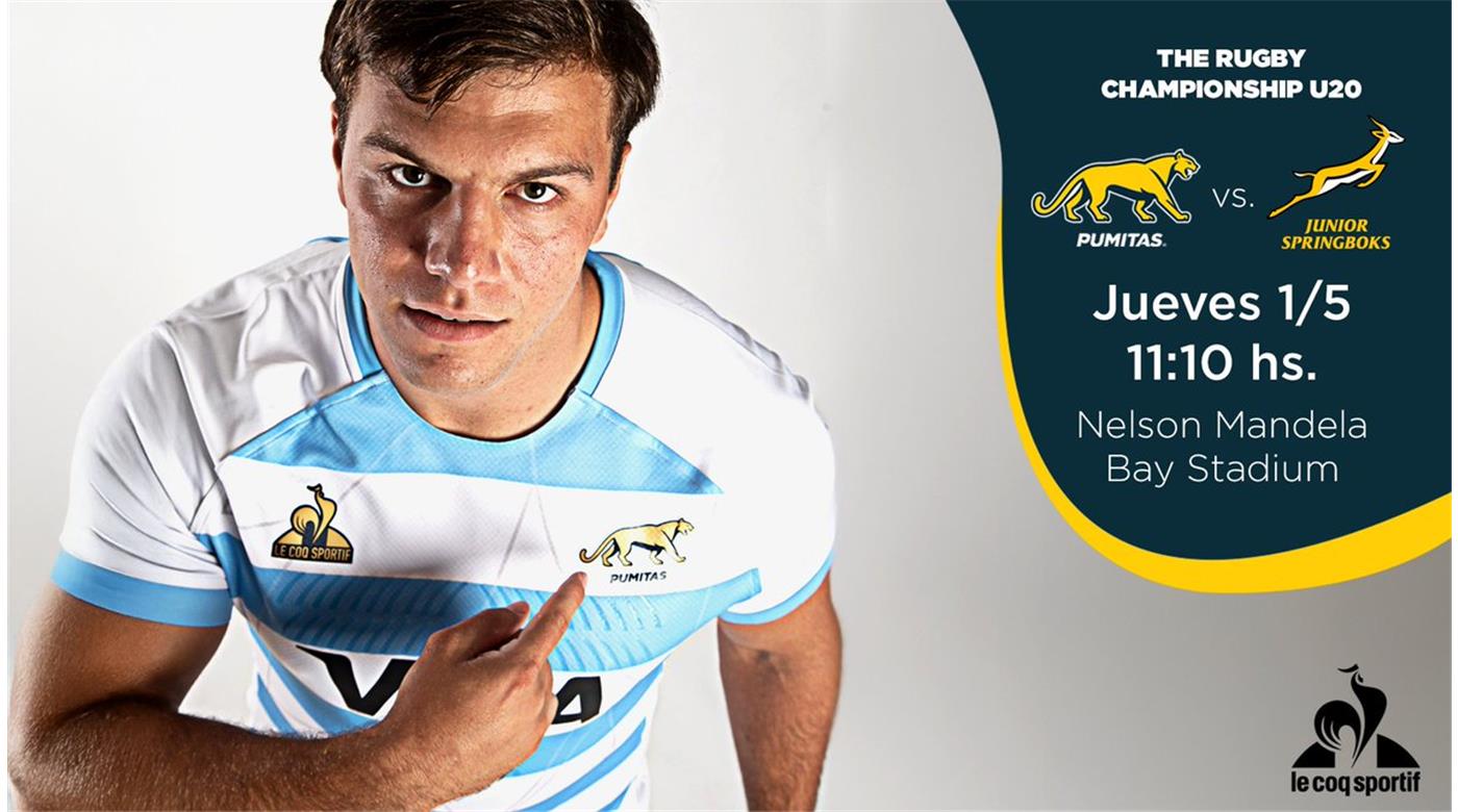 DESDE LAS 11.05HS, CON TV EN DIRECTO, LOS PUMITAS DEBUTAN EN EL RUGBY CHAMPIONSHIP