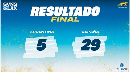 ESPAÑA DIO POR TIERRA CON LA ILUSIÓN DE LOS PUMAS 7S EN LOS ÁNGELES