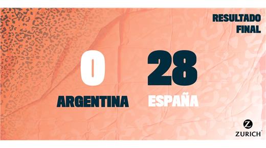 LAS YAGUARETÉS NO PUDIERON CON ESPAÑA EN EL REPECHAJE 