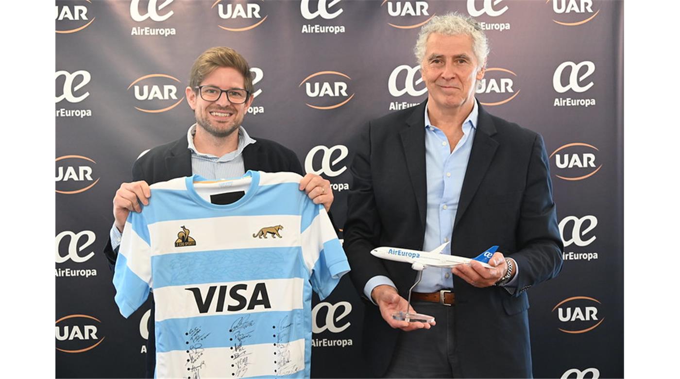 LA UAR ANUNCIÓ A AIR EUROPA COMO SU PROVEEDOR OFICIAL POR UNA TEMPORADA