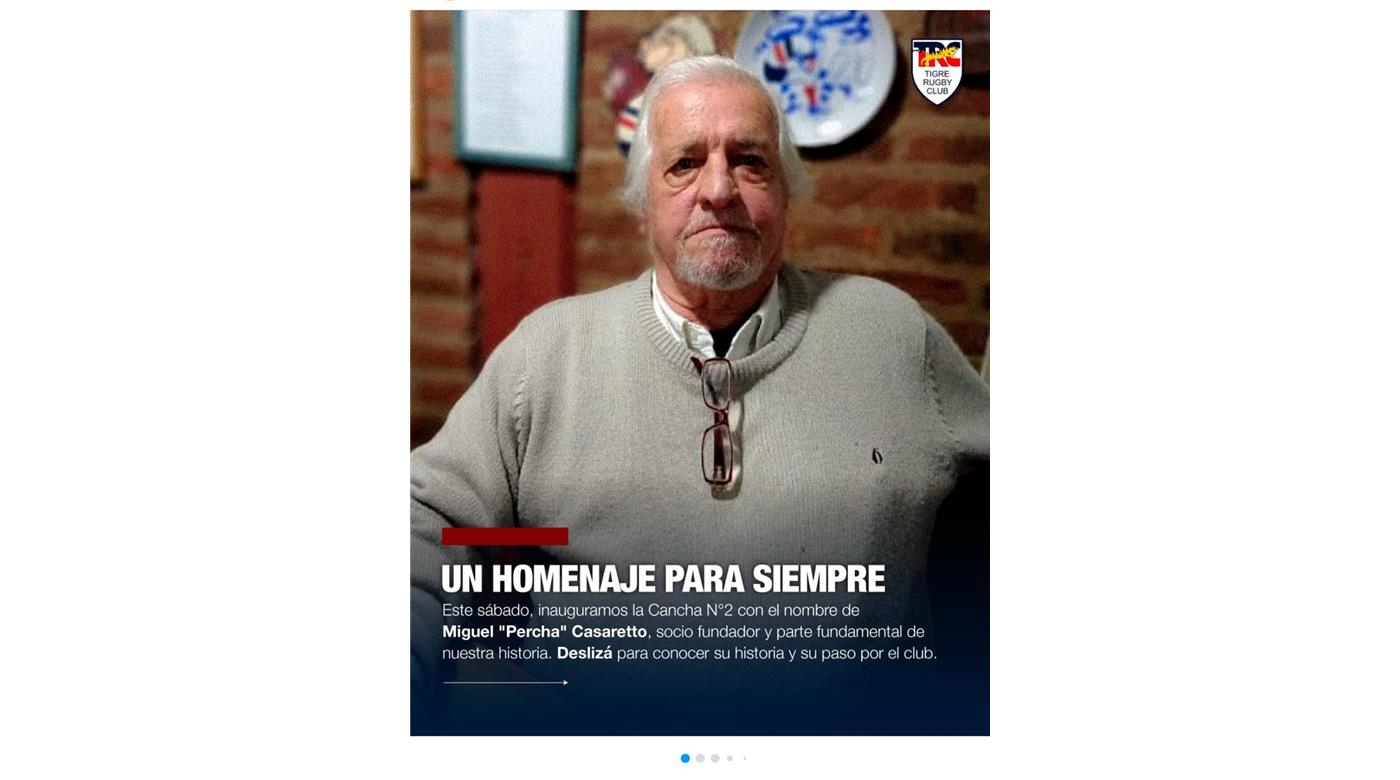 TIGRE Y SU HOMENAJE AL 