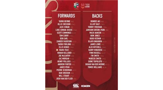 LOS BRITISH & IRISH LIONS SE ENTRENARÁN EN PORTUGAL PARA SU PARTIDO ANTE LOS PUMAS 