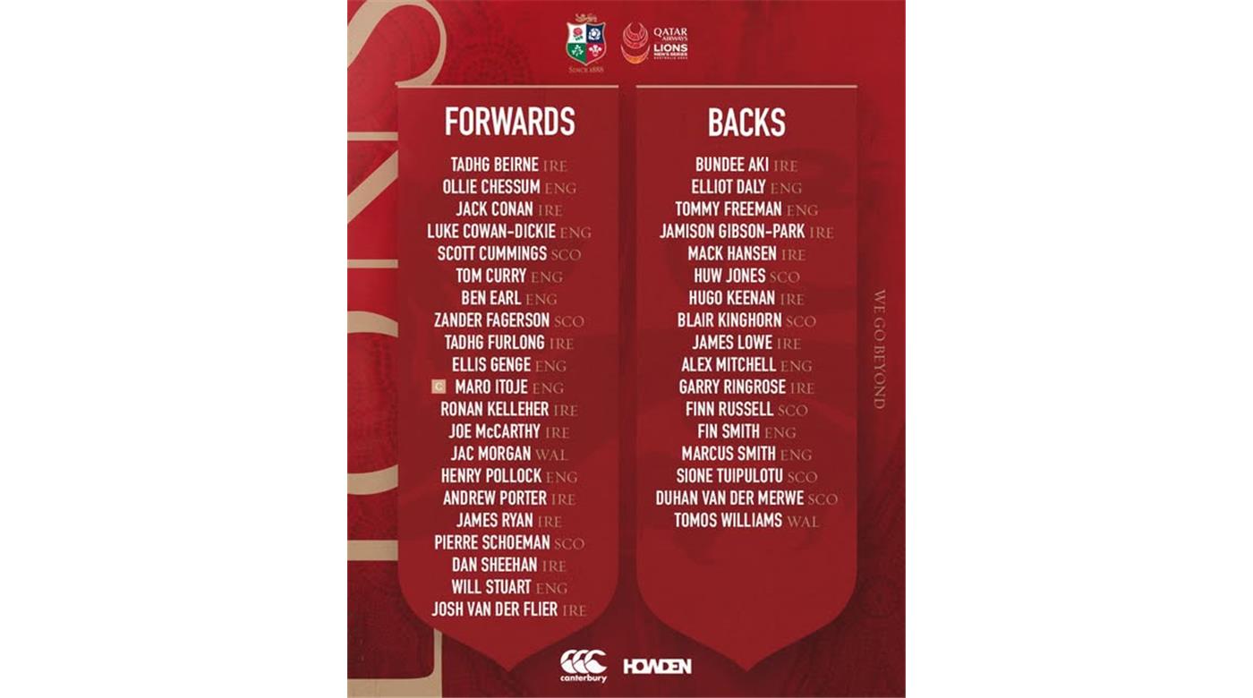 LOS BRITISH & IRISH LIONS SE ENTRENARÁN EN PORTUGAL PARA SU PARTIDO ANTE LOS PUMAS 