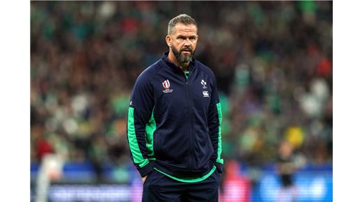 ANDY FARRELL Y "SU ROMPECABEZAS" EN EL ARMADO DEL EQUIPO PARA JUGAR ANTE LOS PUMAS EN DUBLIN