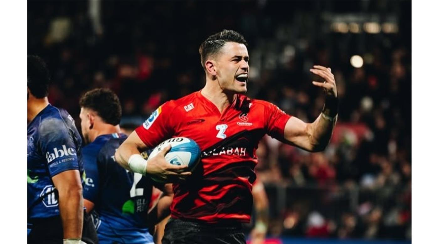 CRUSADERS DERROTÓ A BLUES Y SE CLASIFICÓ A LA FINAL DEL SÚPER RUGBY PACÍFIC