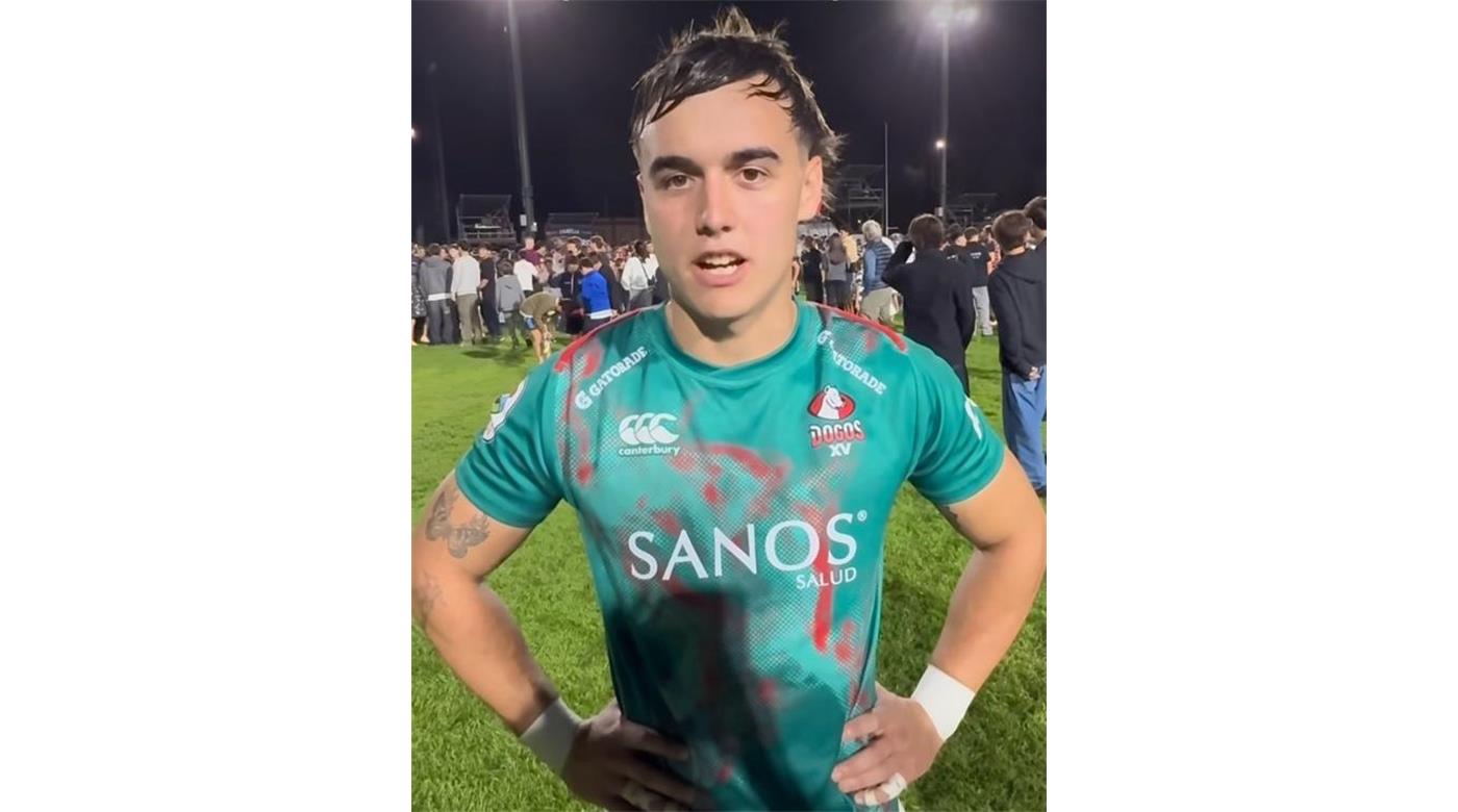 JUAN BAUTISTA BARONIO SE CONSAGRÓ GOLEADOR DEL SÚPER RUGBY AMERICAS PAX 