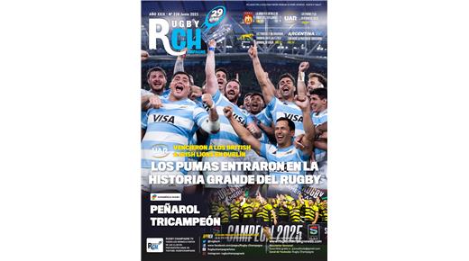 UNA NUEVA REVISTA RUGBY CHAMPAGNE, LA DEL MES DE JUNIO, ESTÁ ENTRE NOSOTROS 