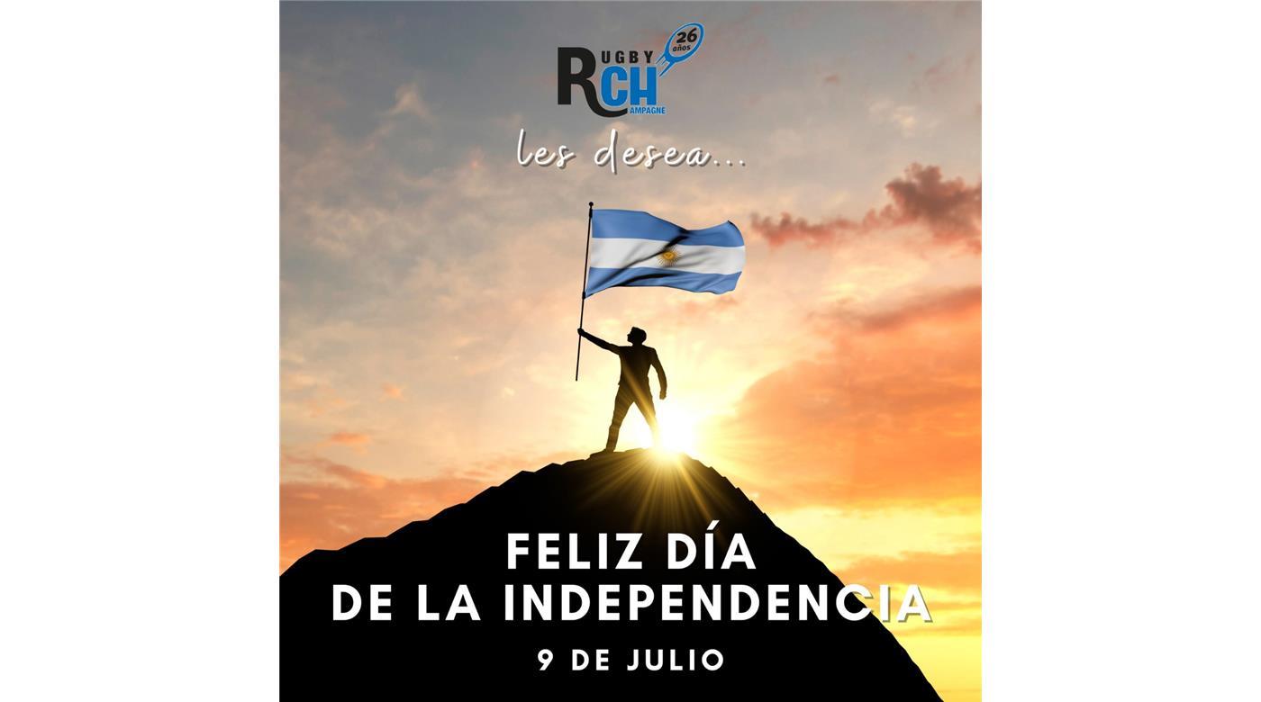 FELIZ DÍA DE LA INDEPENDENCIA PARA TODOS LOS ARGENTINOS