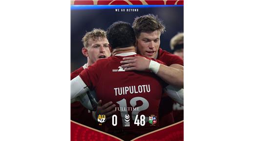 LOS BRITISH & IRISH LIONS GOLEARON EN SU GIRA POR AUSTRALIA A  INVITACION XV AUNZ