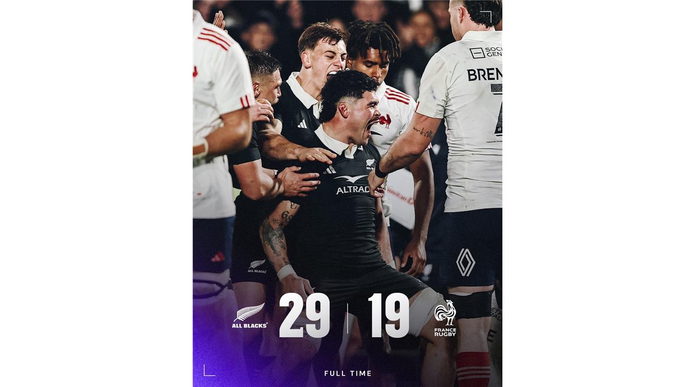 LOS ALL BLACKS Y UN NUEVO ÉXITO ANTE FRANCIA 
