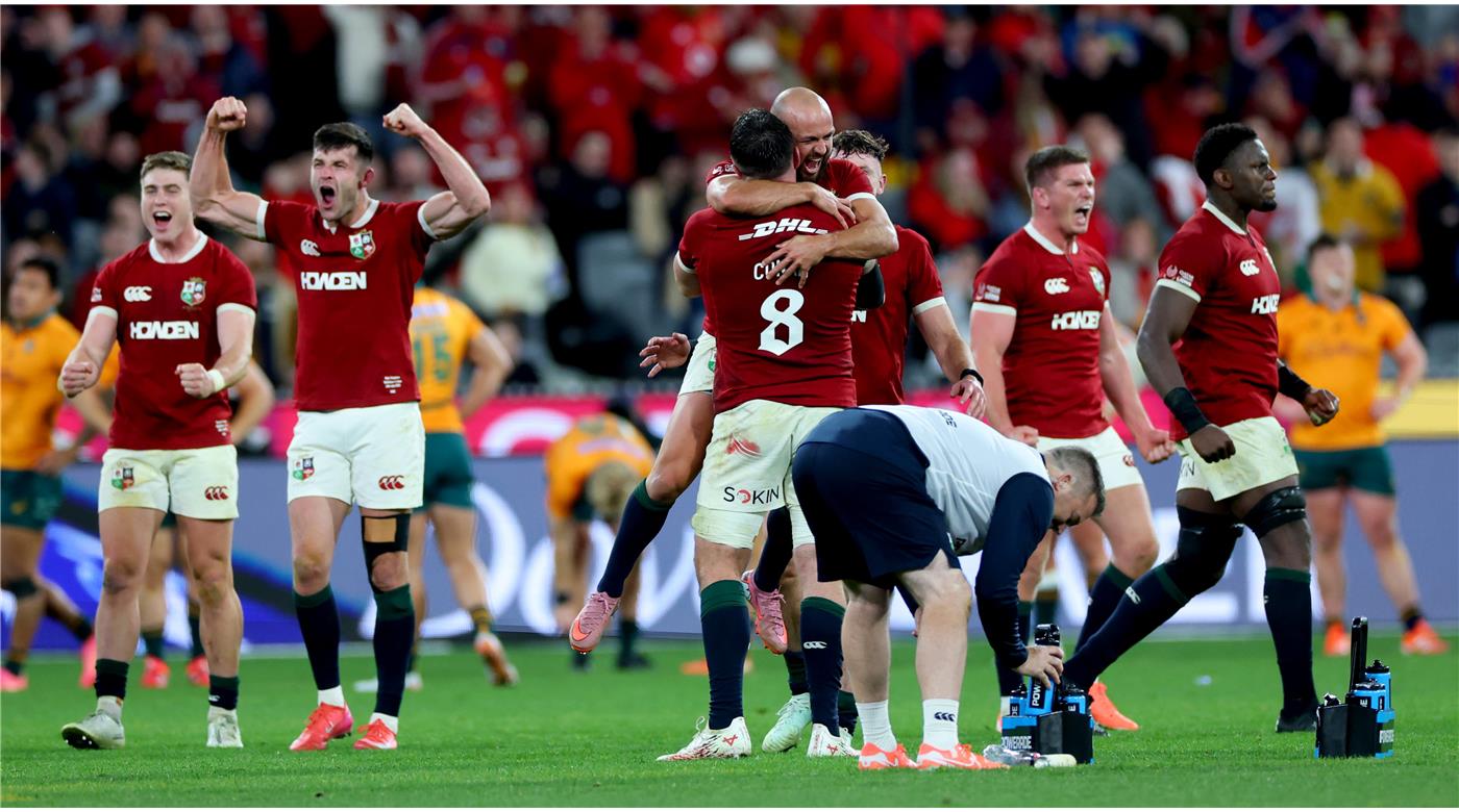 LOS BRITISH & IRISH LIONS SE QUEDARON CON LA SERIE ANTE LOS WALLABIES