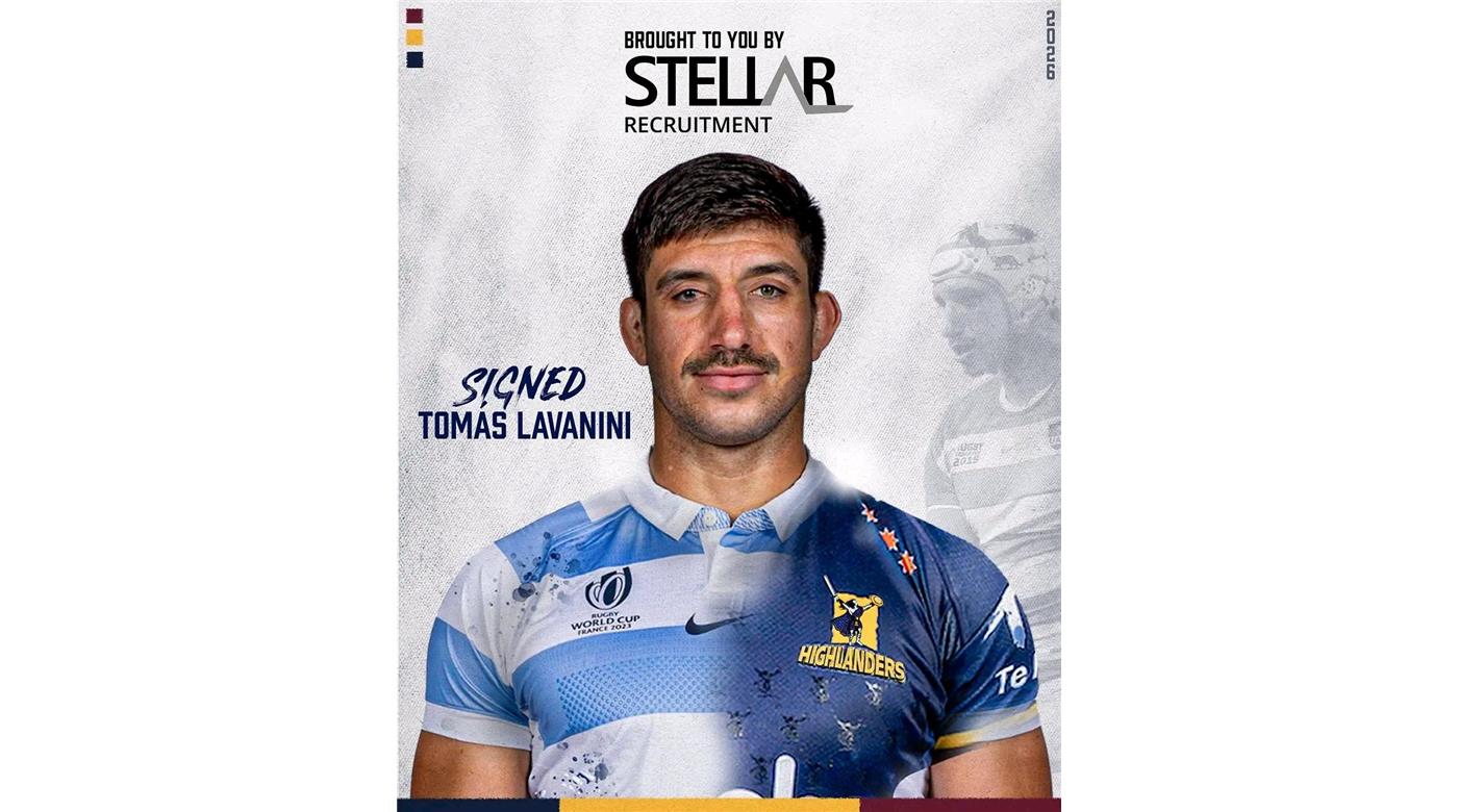 TOMÁS LAVANINI FICHÓ PARA HIGHLANDERS Y ES OTRO ARGENTINO QUE JUGARÁ PARA ESE CLUB