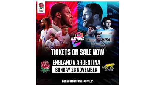 INGLATERRA CONFIRMÓ SU PLANTEL PARA LA VENTANA DE NOVIEMBRE, LOS PUMAS Y FELIPE CONTEPOMI TOMAN NOTA