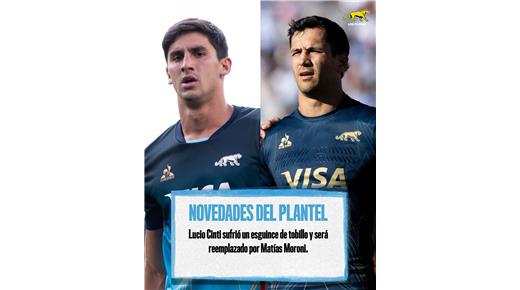MATÍAS "TUTE" MORONI REGRESA A LOS PUMAS PARA ENTRENAR EN EL CAMP DE LONDRES