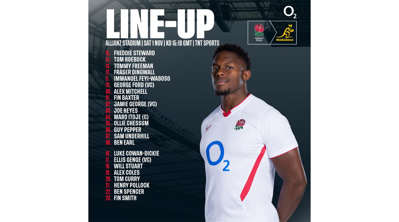 INGLATERRA ENFRENTA A LOS WALLABIES CON LOS PUMAS MUY ATENTOS AL PARTIDO