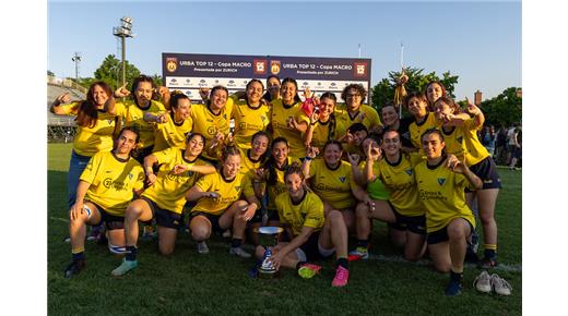 LAS CHICAS DE LA PLATA RC SE CONSAGRARON UNA VEZ MÁS CAMPEONAS DEL TOP 7 DE LA URBA
