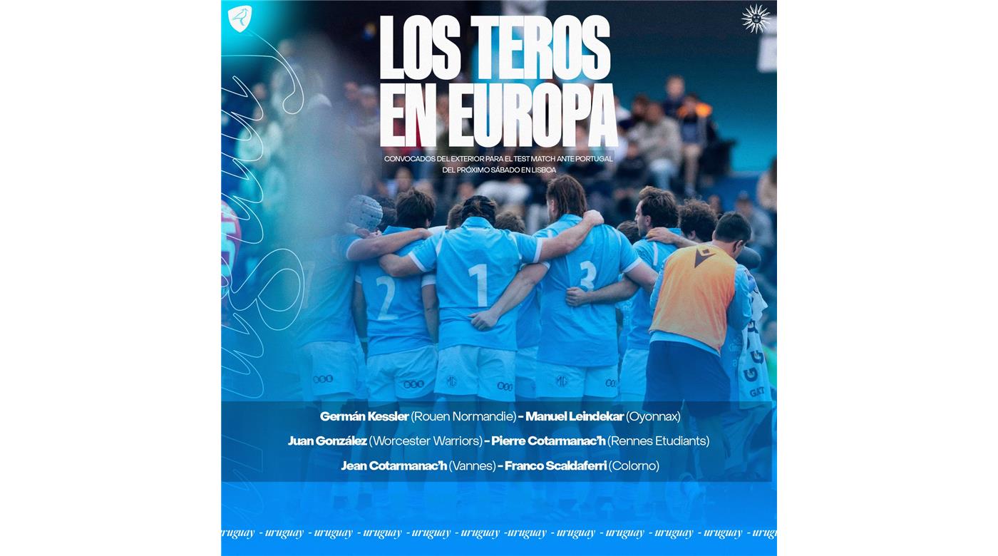 LOS TEROS Y SU PLANTEL PARA LA VENTANA DE NOVIEMBRE CON UN APERTURA FRANCÉS Y VARIOS ARGENTINOS 