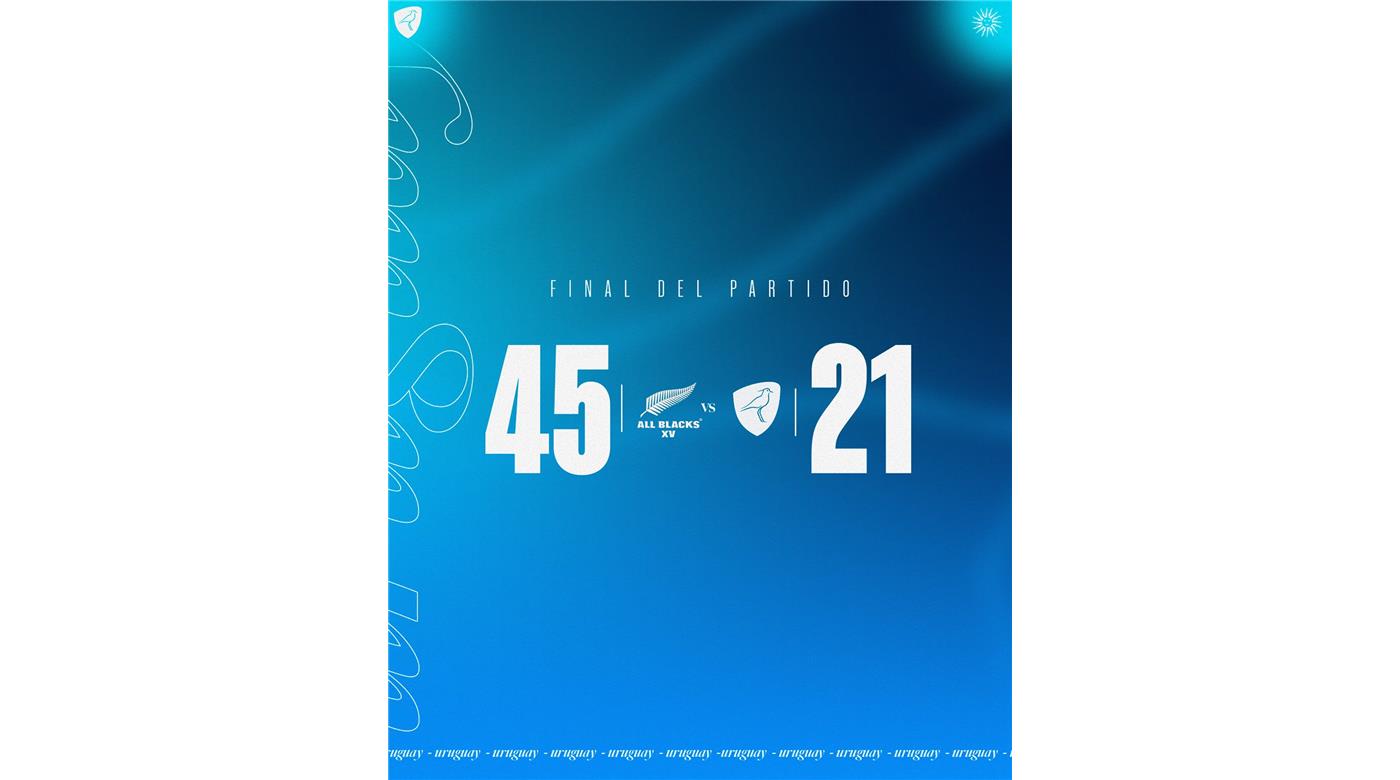 LOS TEROS NO PUDIERON CON LOS ALL BLACKS XV EN SU SEGUNDO PARTIDO DE LA GIRA DE NOVIEMBRE